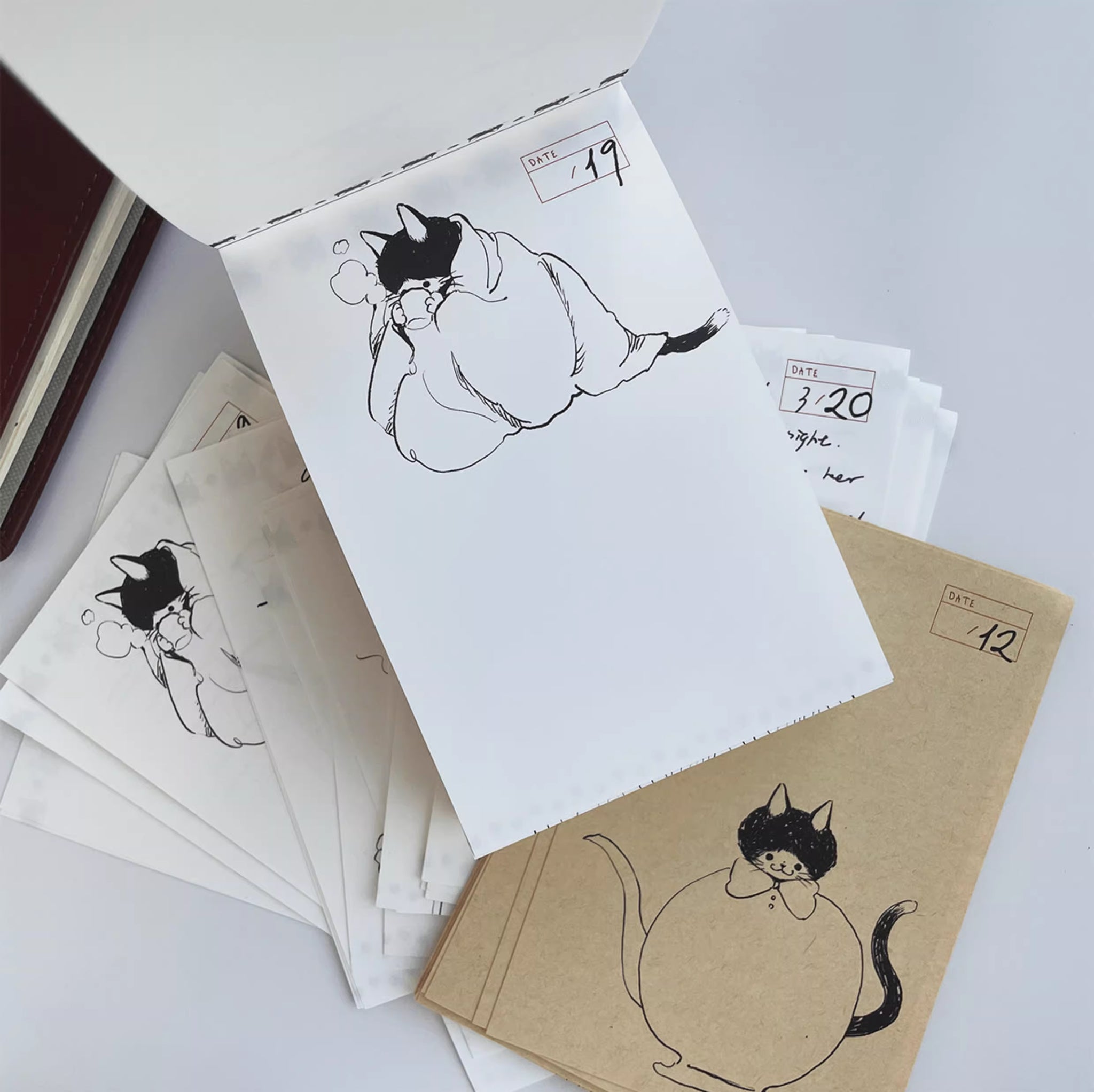 Nekocha Memo Paper: Nekocha Coffee