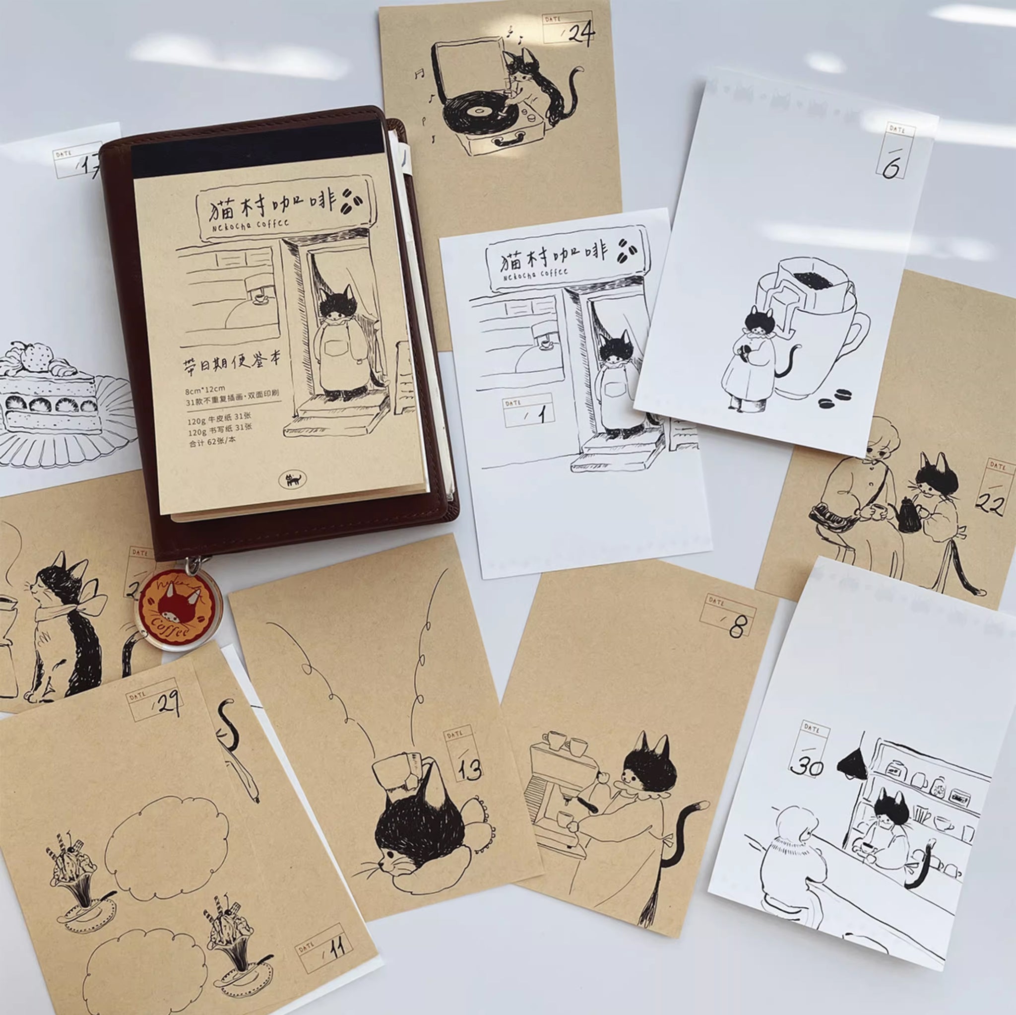 Nekocha Memo Paper: Nekocha Coffee
