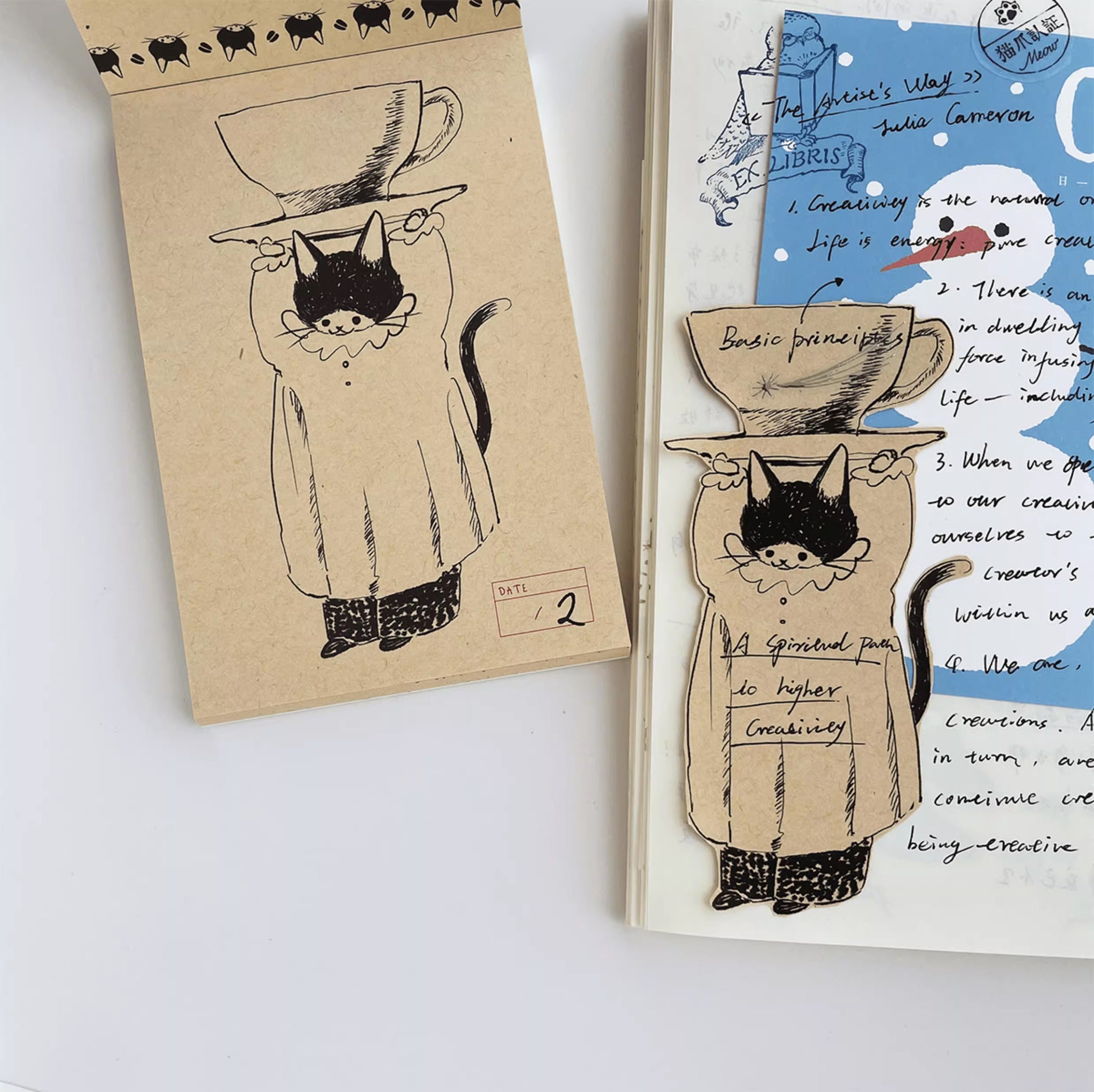 Nekocha Memo Paper: Nekocha Coffee