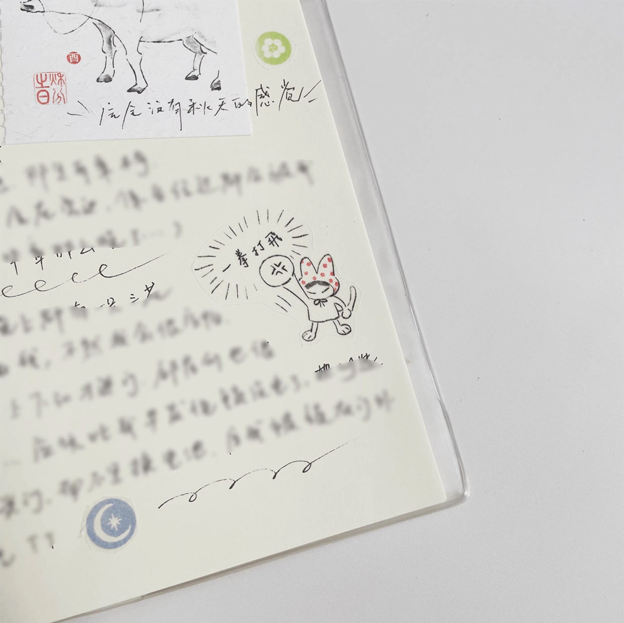 Nekocha Washi Tape: Daily Life in Kitty Village