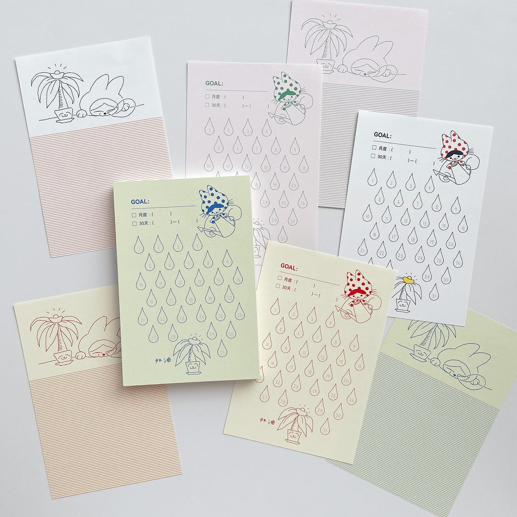 Nekocha Memo Pad: Daily Tracker