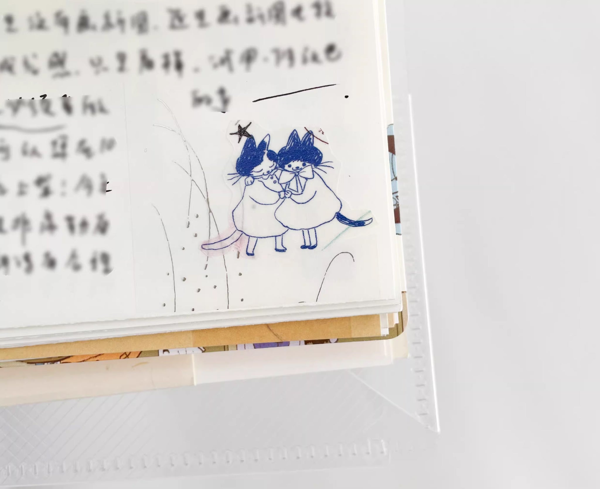 Nekocha Washi Tape: Doodle Page