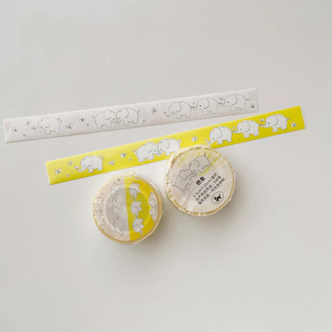 Nekocha Washi Tape: Elephant