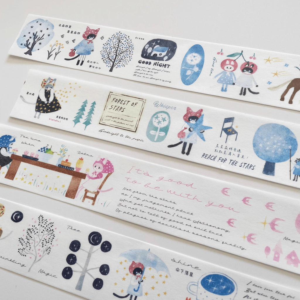 Nekocha Masking Tape: Forest of Stars