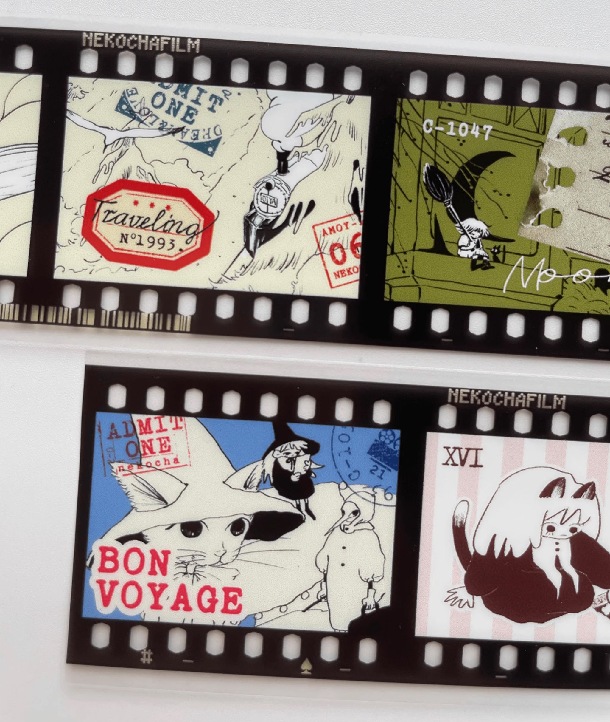 Nekocha Masking Tape: Kittenland Film Strip