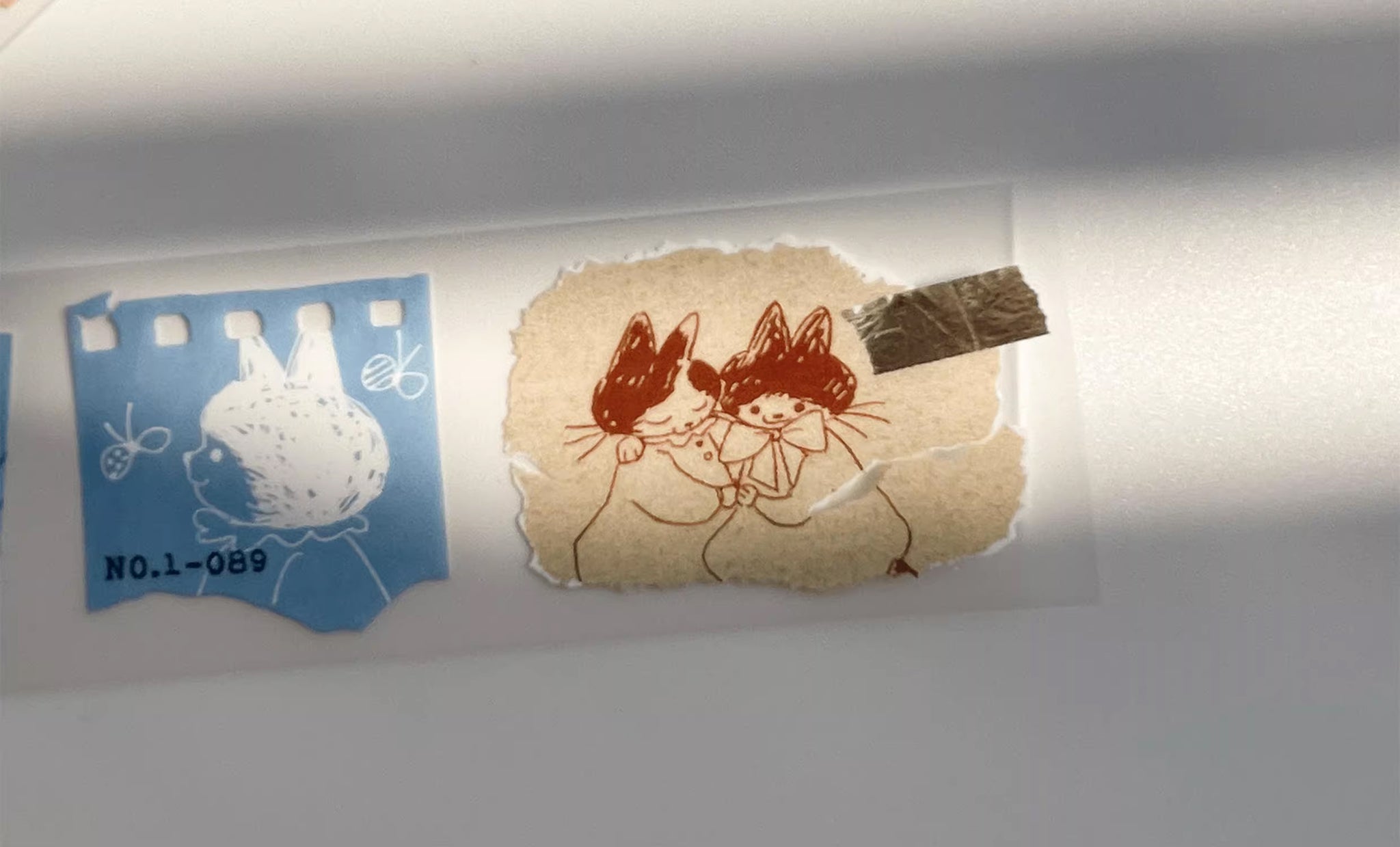 Nekocha Masking Tape: Kitty Art Exhibit