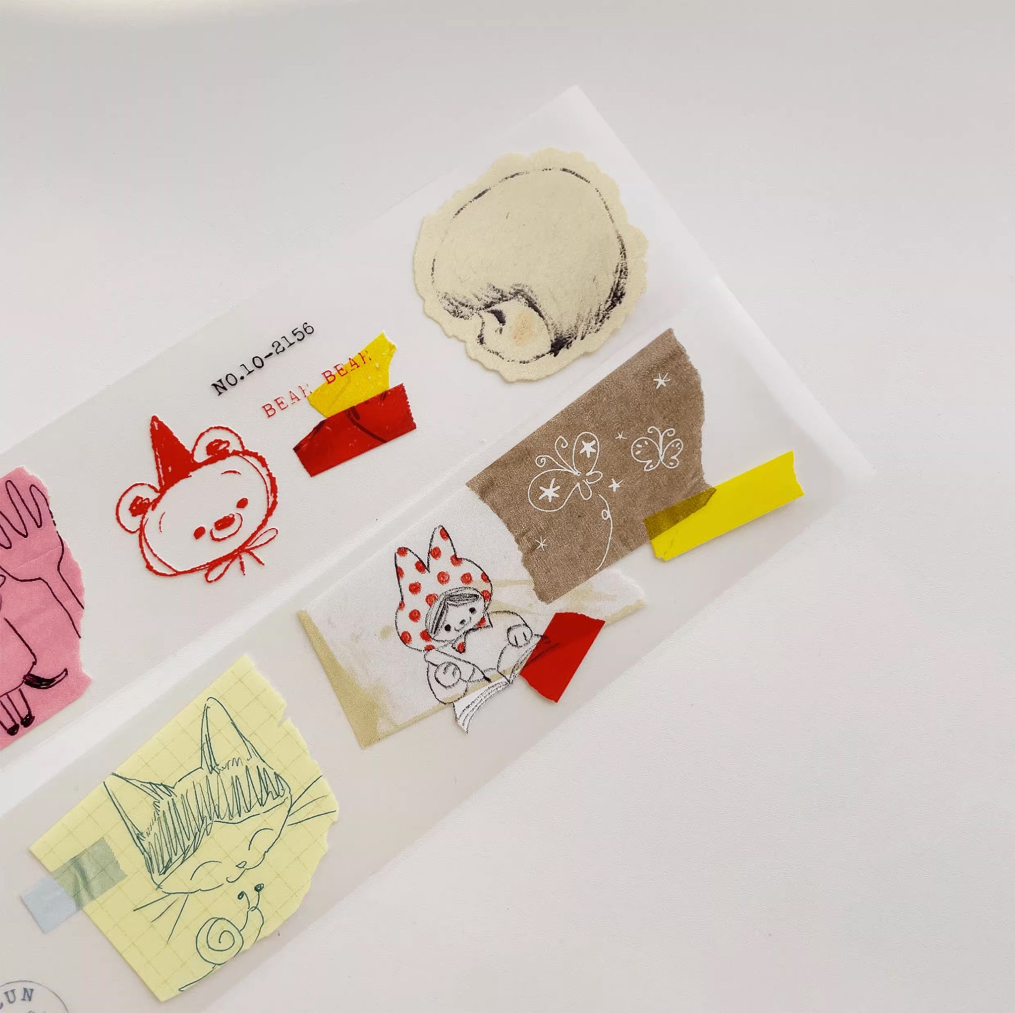 Nekocha Masking Tape: Kitty Art Exhibit