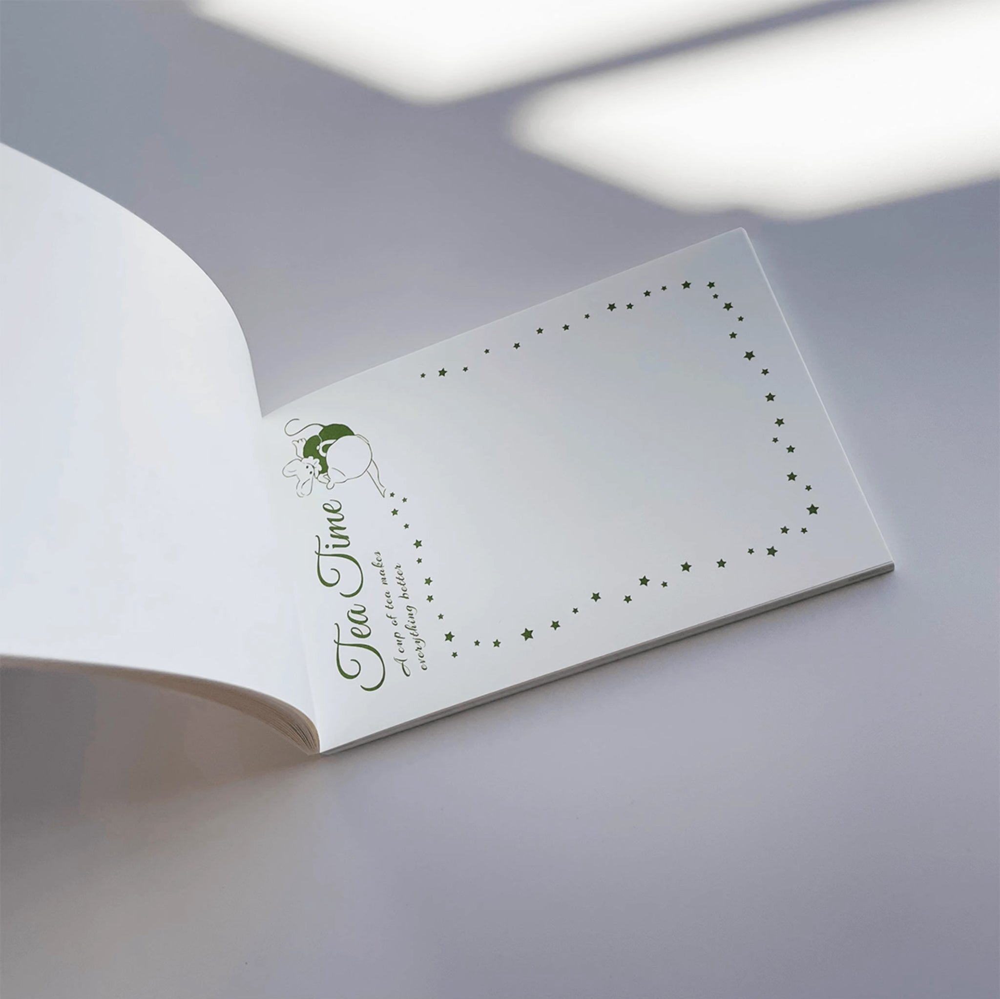 Nekocha Memo Pad: Kitty Tea Party