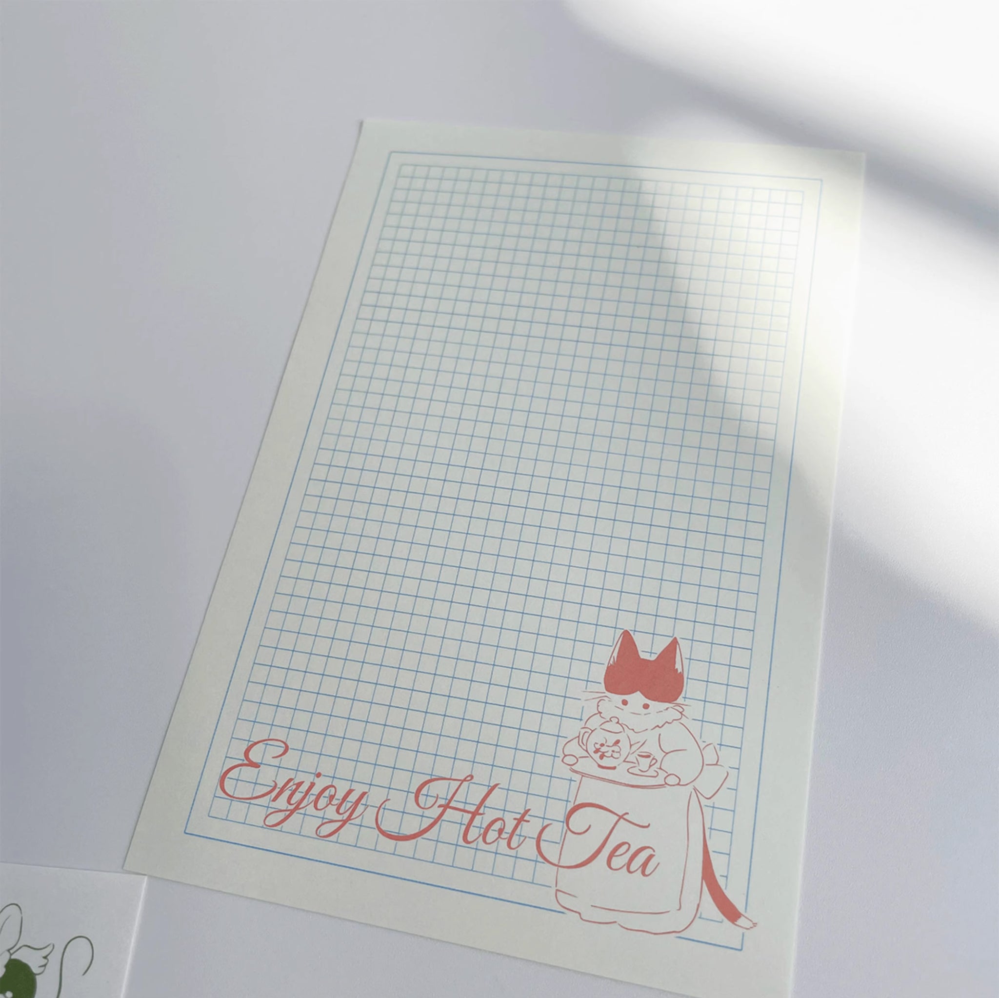 Nekocha Memo Pad: Kitty Tea Party
