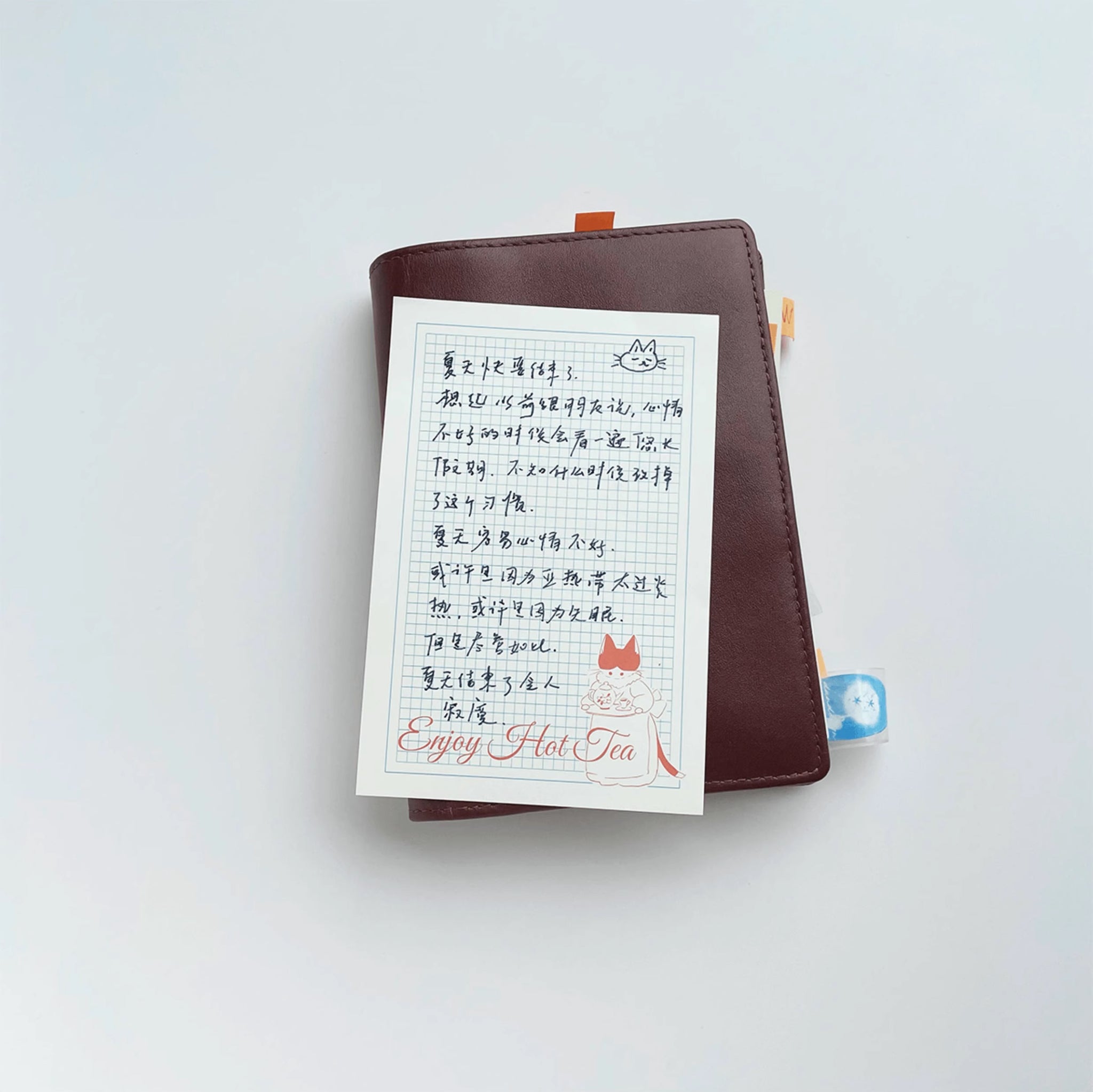 Nekocha Memo Pad: Kitty Tea Party