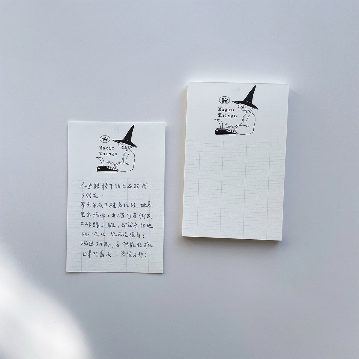 Nekocha Memo Pad: Little Witch Typewriter
