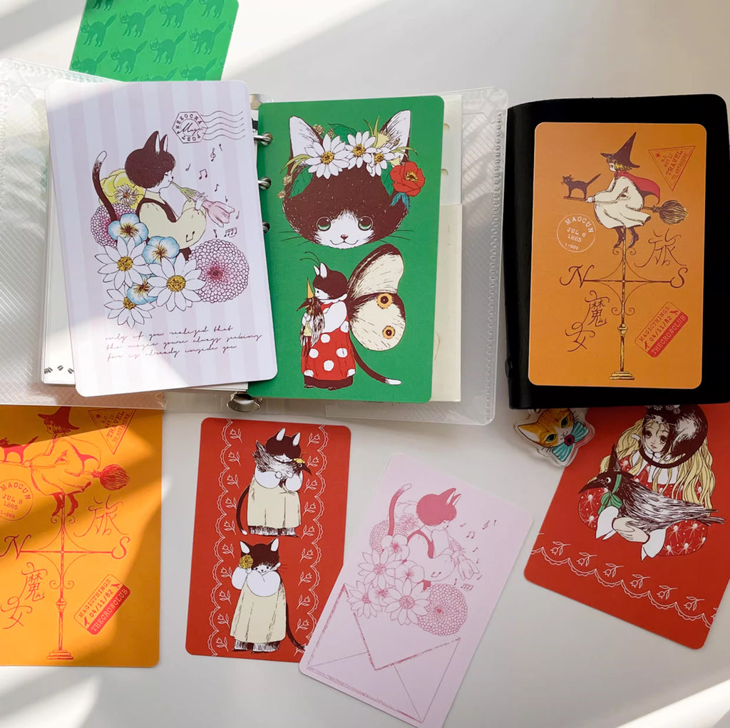 Nekocha A7 Journaling Cards Set
