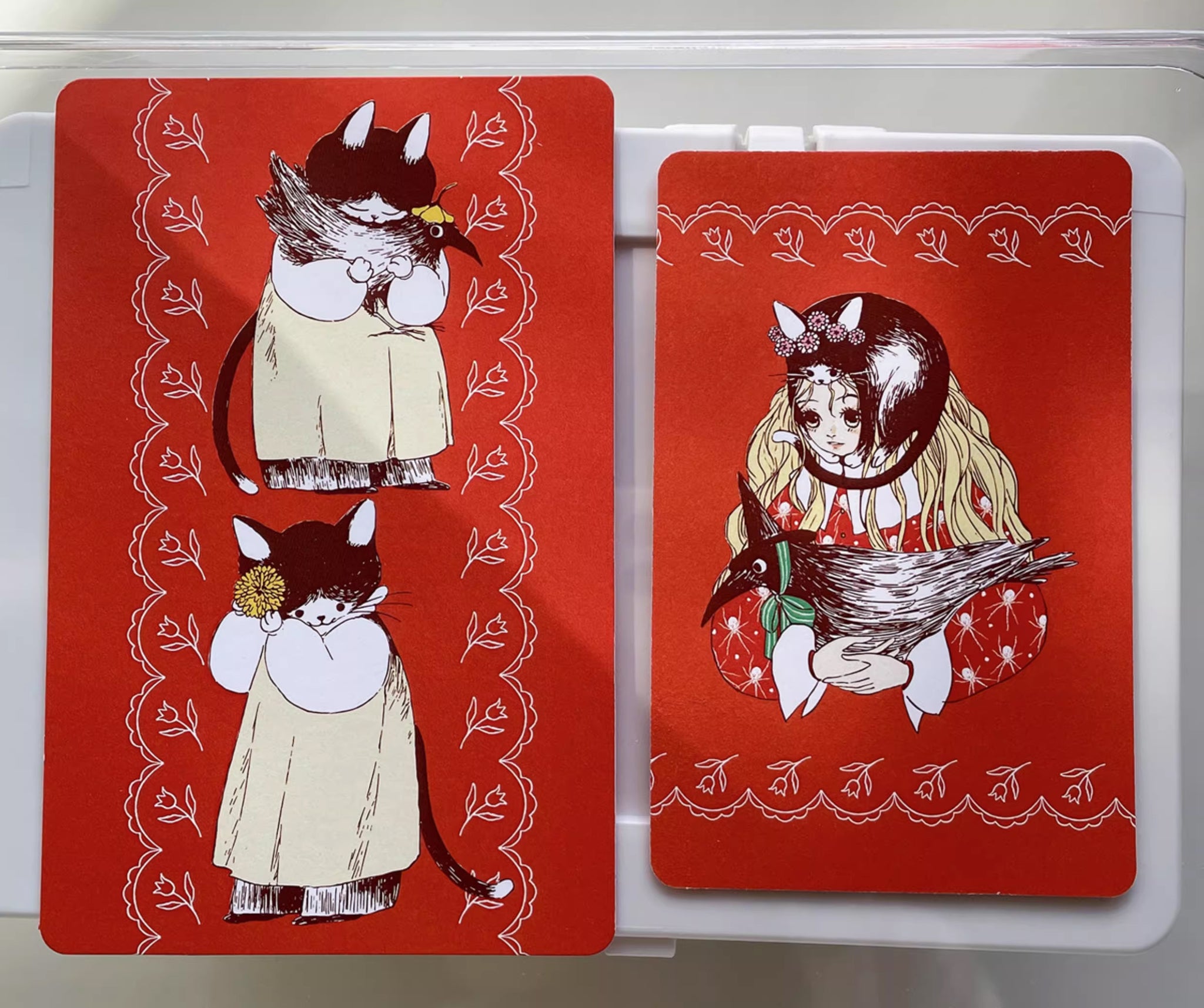 Nekocha A7 Journaling Cards Set