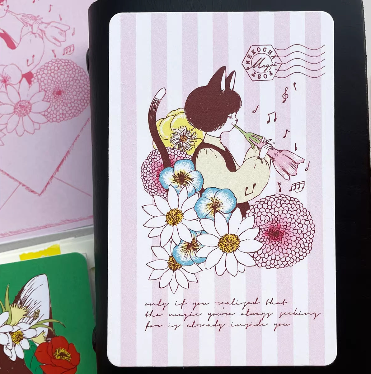 Nekocha A7 Journaling Cards Set