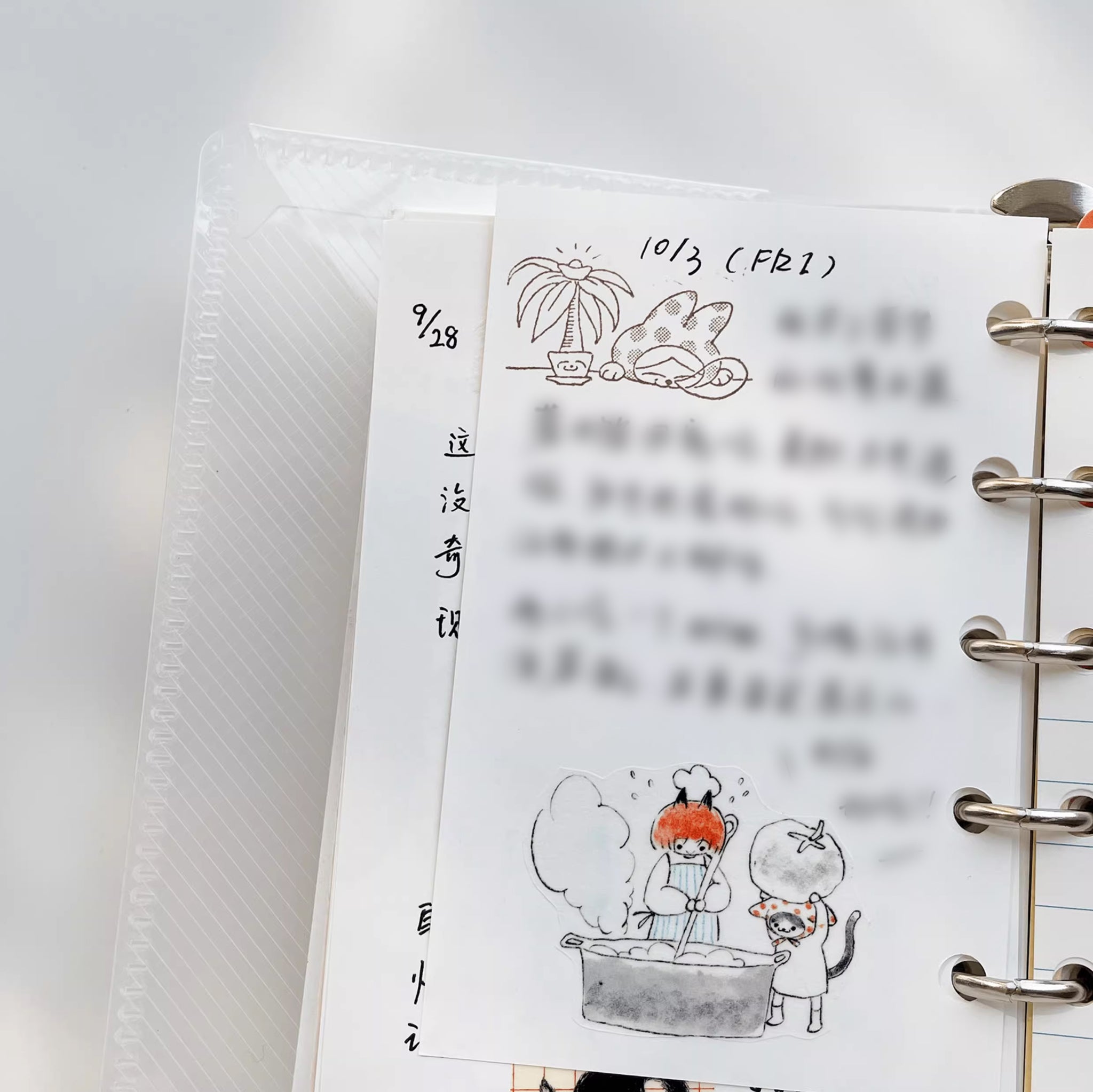 Nekocha Washi Tape: Mommy and Kitty