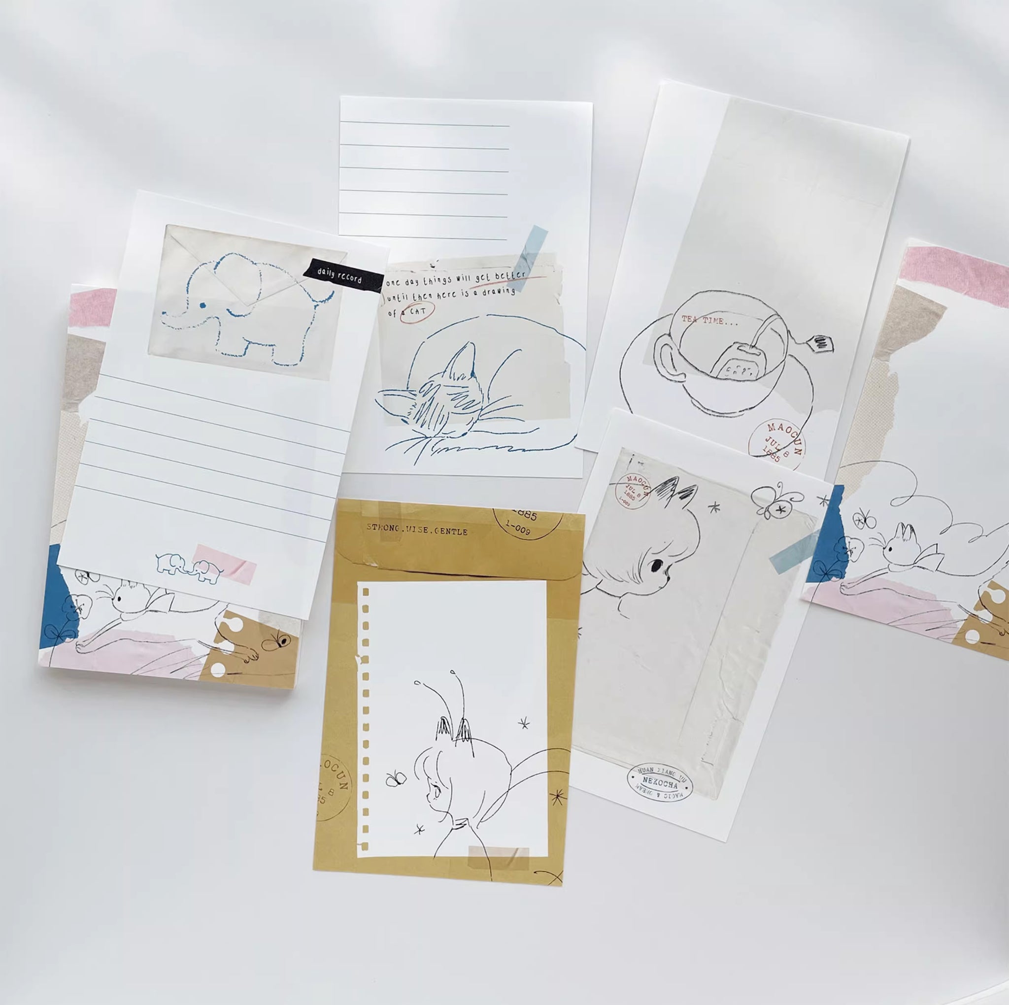 Nekocha Memo Pad: Scratch Pad