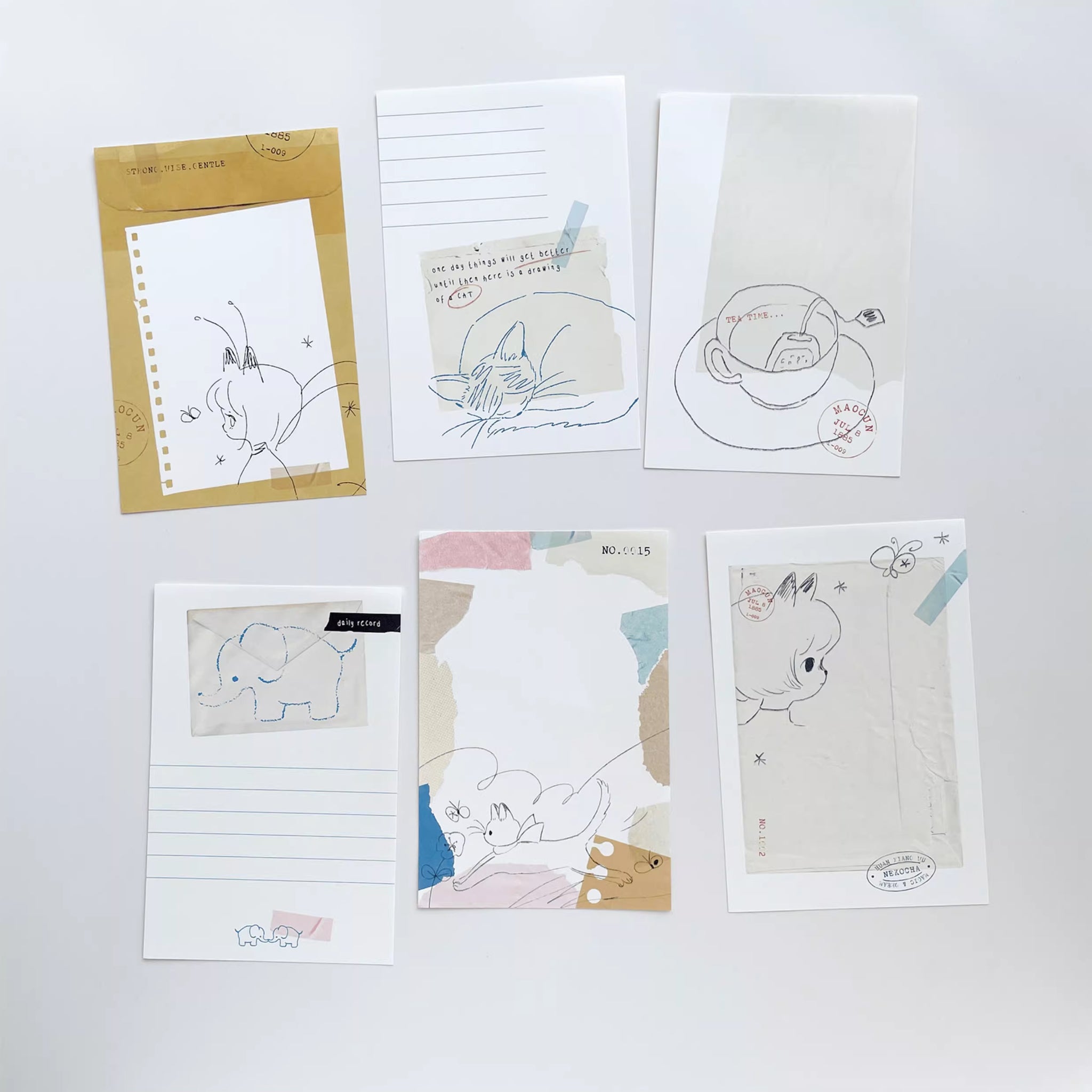 Nekocha Memo Pad: Scratch Pad