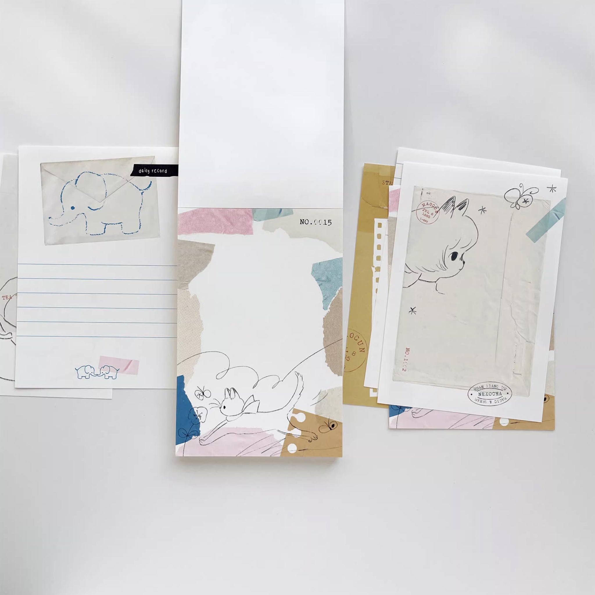 Nekocha Memo Pad: Scratch Pad