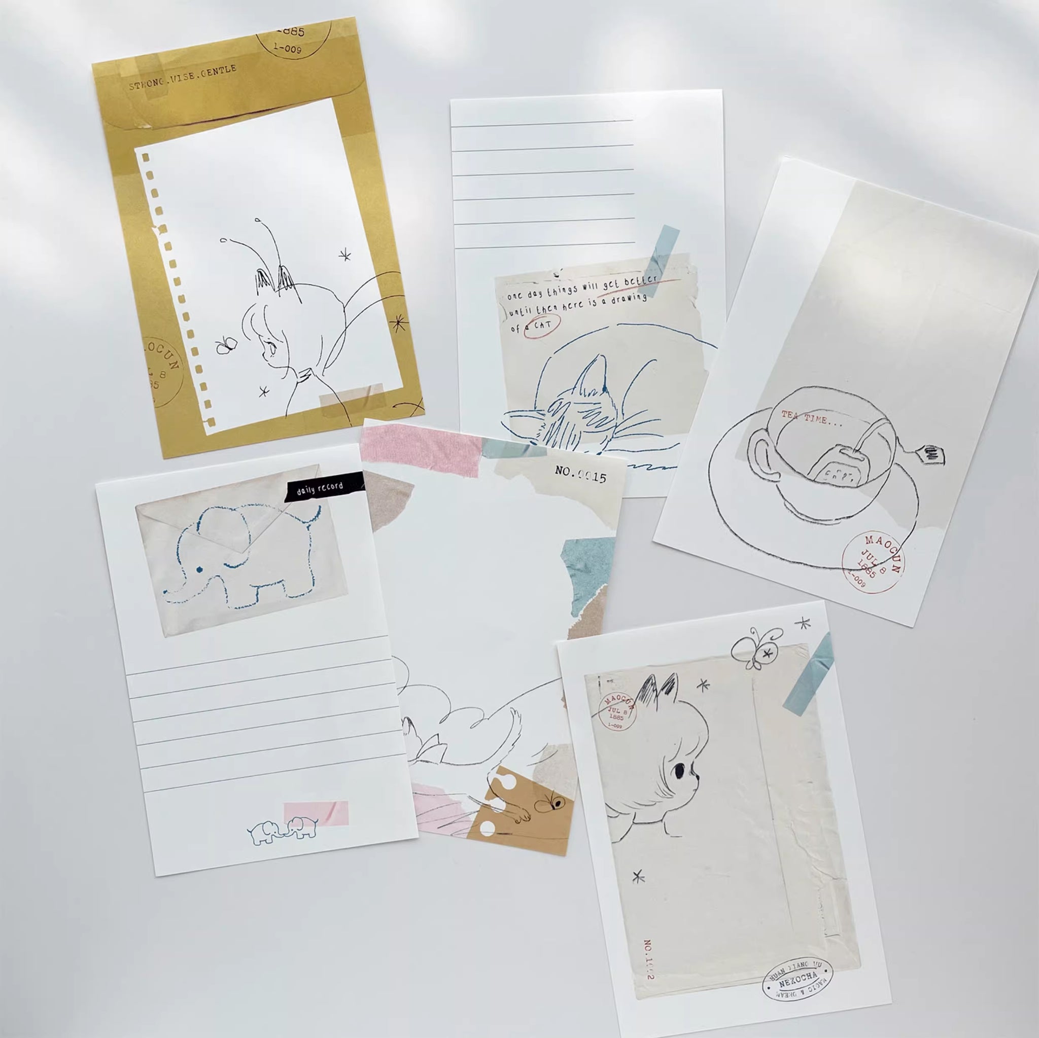Nekocha Memo Pad: Scratch Pad