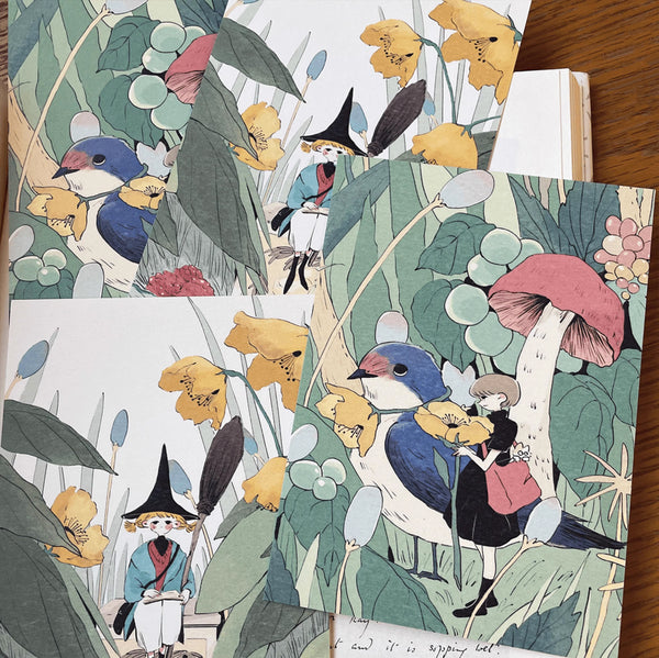 Nekocha Postcards: The Borrower