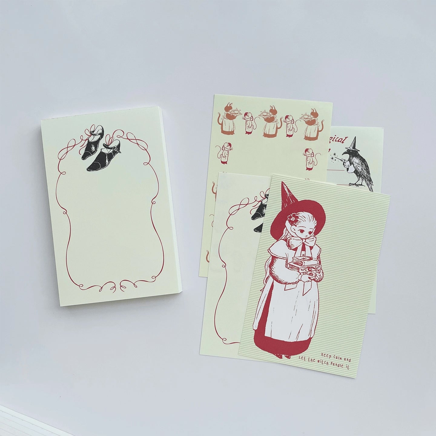 Nekocha Memo Pad: Magical Corner Shop