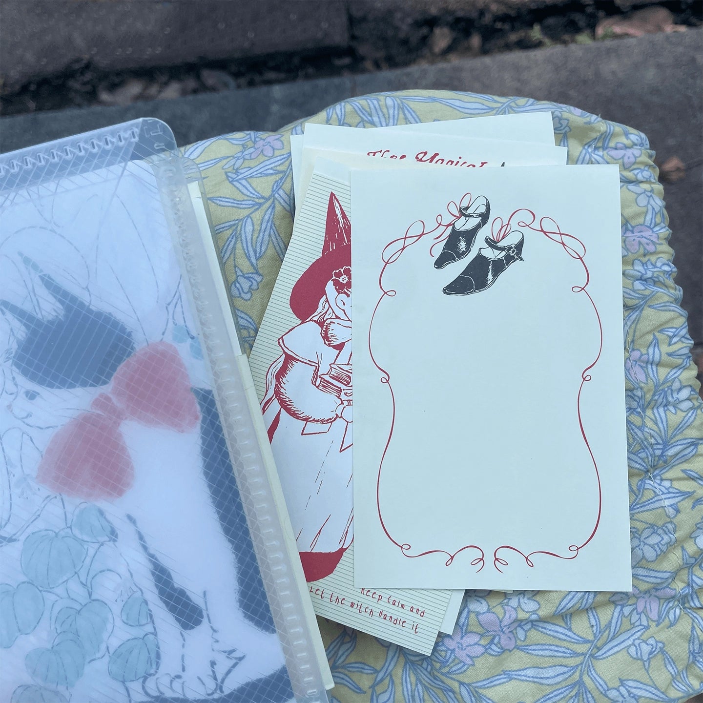 Nekocha Memo Pad: Magical Corner Shop