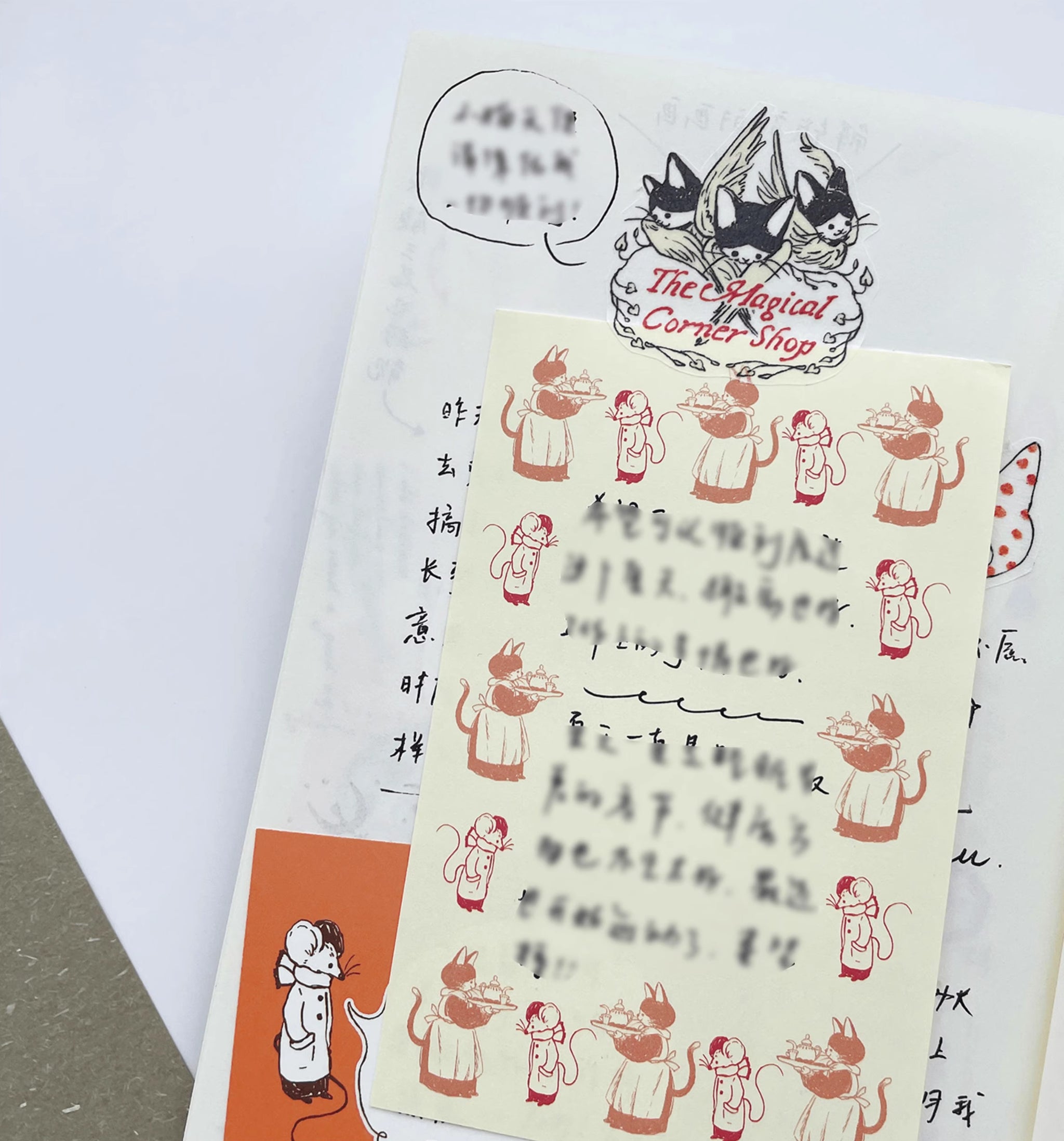 Nekocha Memo Pad: Magical Corner Shop