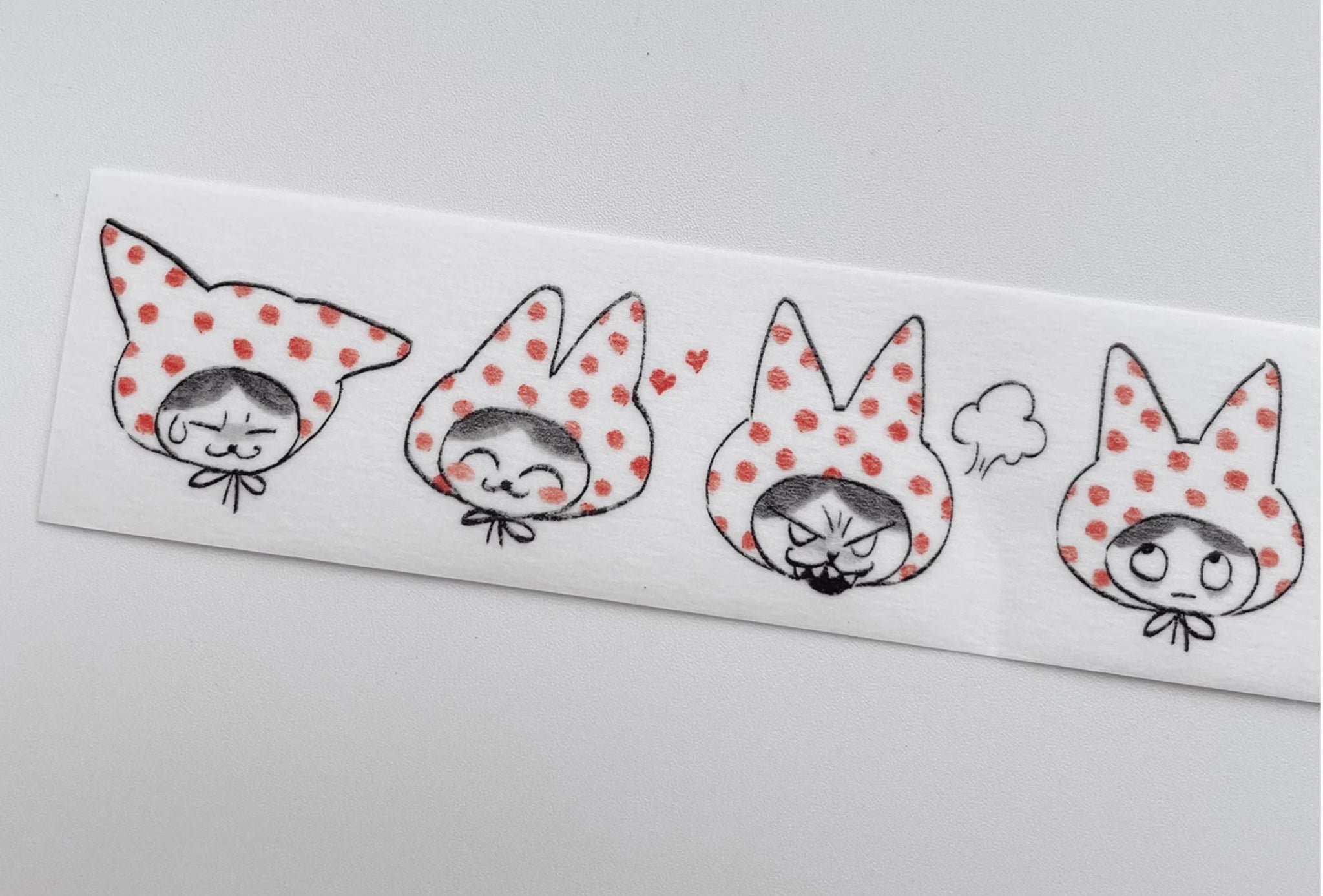 Nekocha Washi Tape: Today's Mood