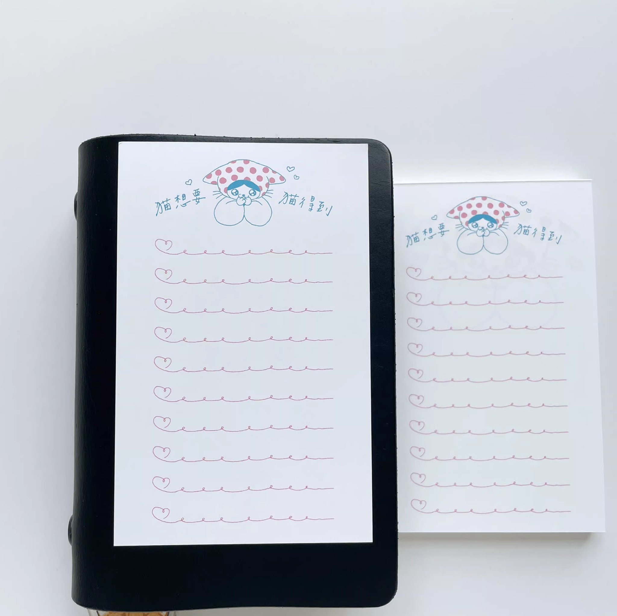 Nekocha Memo Pad: Wishlist