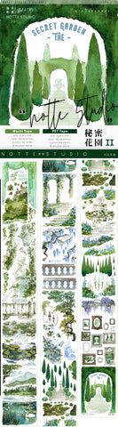 Notte Studio Washi Tape: Secret Garden 2