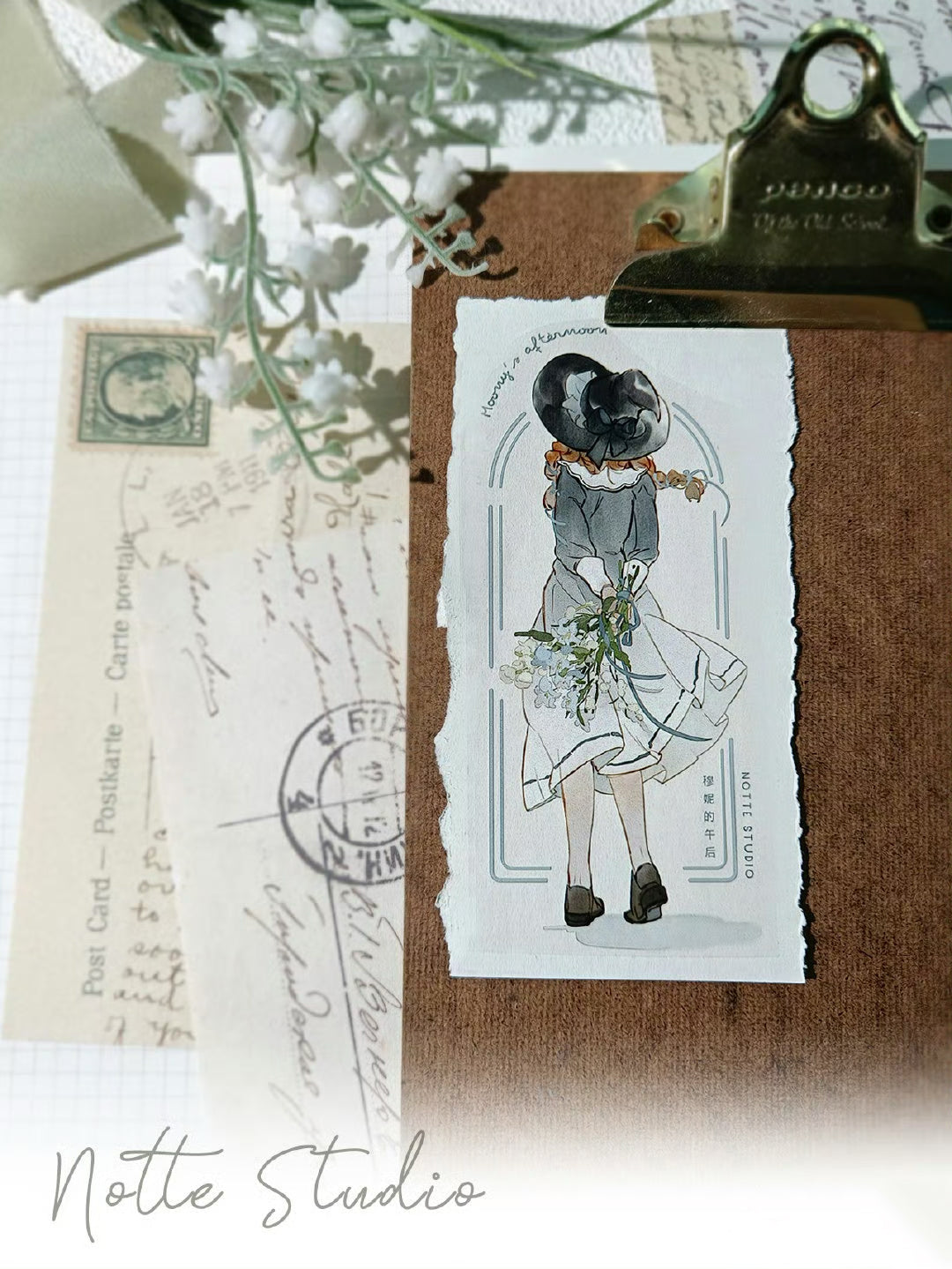 Notte Studio Masking Tape: Moony's Afternoon