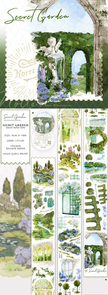Notte Studio Washi Tape: Secret Garden