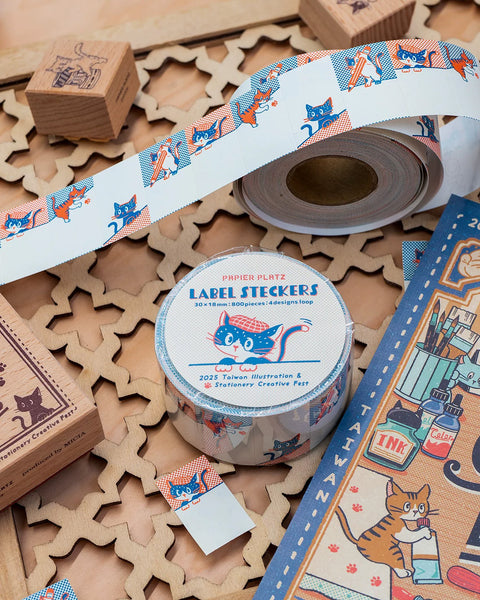 Ob1Toy Label Stickers: 2025 Taiwan Creative Fest (LIMITED EDITION)