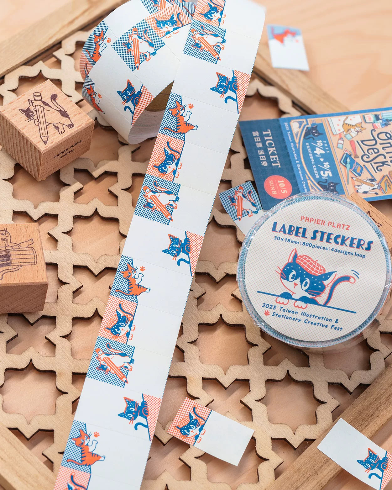 Ob1Toy Label Stickers: 2025 Taiwan Creative Fest (LIMITED EDITION)
