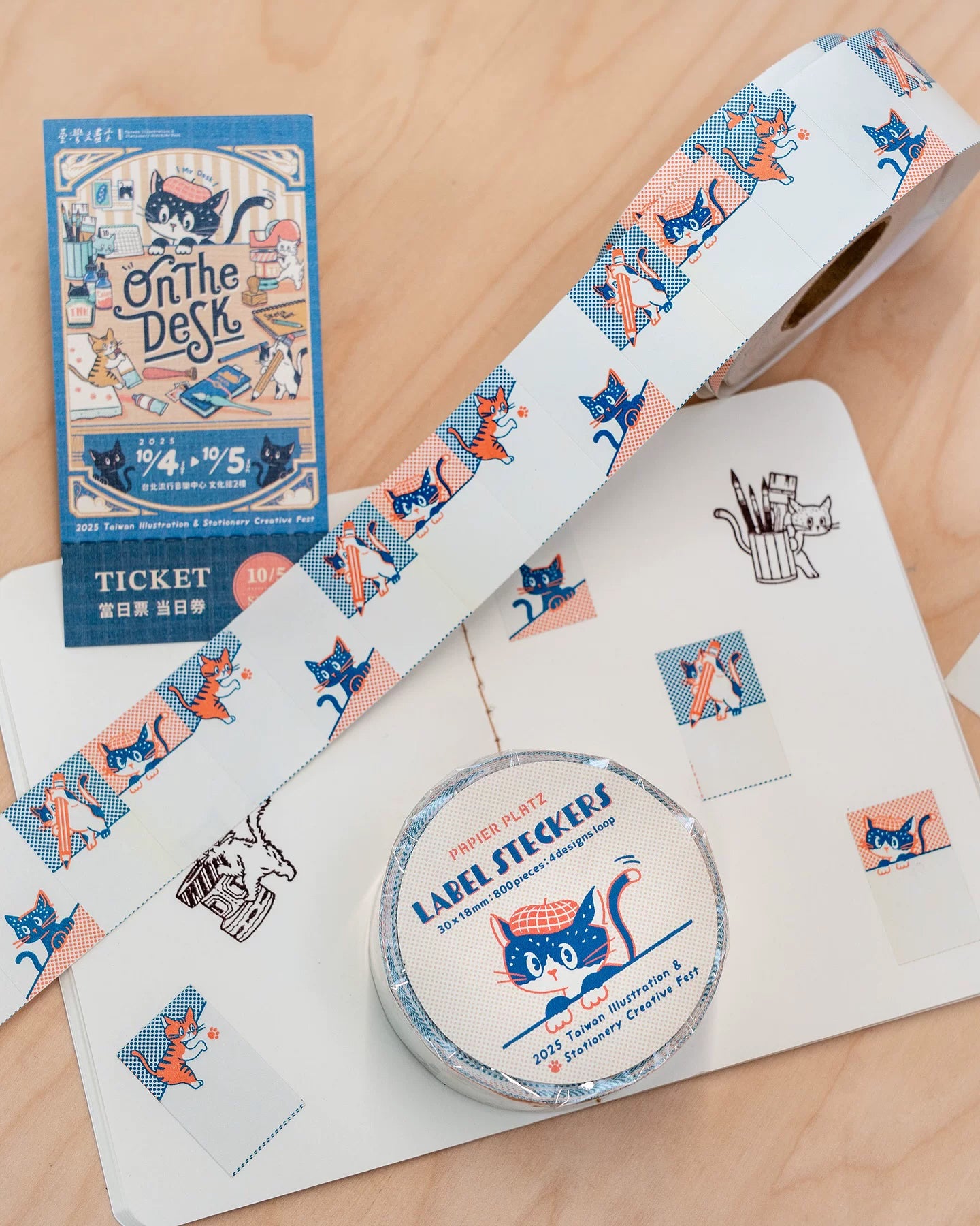 Ob1Toy Label Stickers: 2025 Taiwan Creative Fest (LIMITED EDITION)