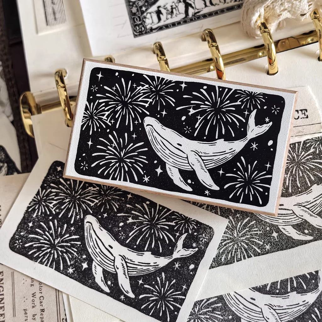 Oceanic Studio: Fireworks in Summer Stamp