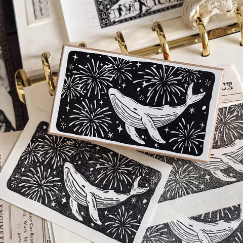 Oceanic Studio: Fireworks in Summer Stamp