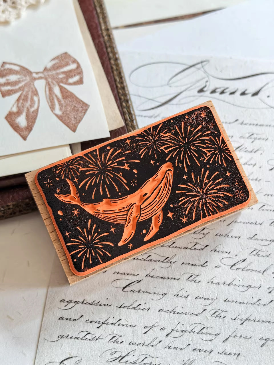 Oceanic Studio: Fireworks in Summer Stamp