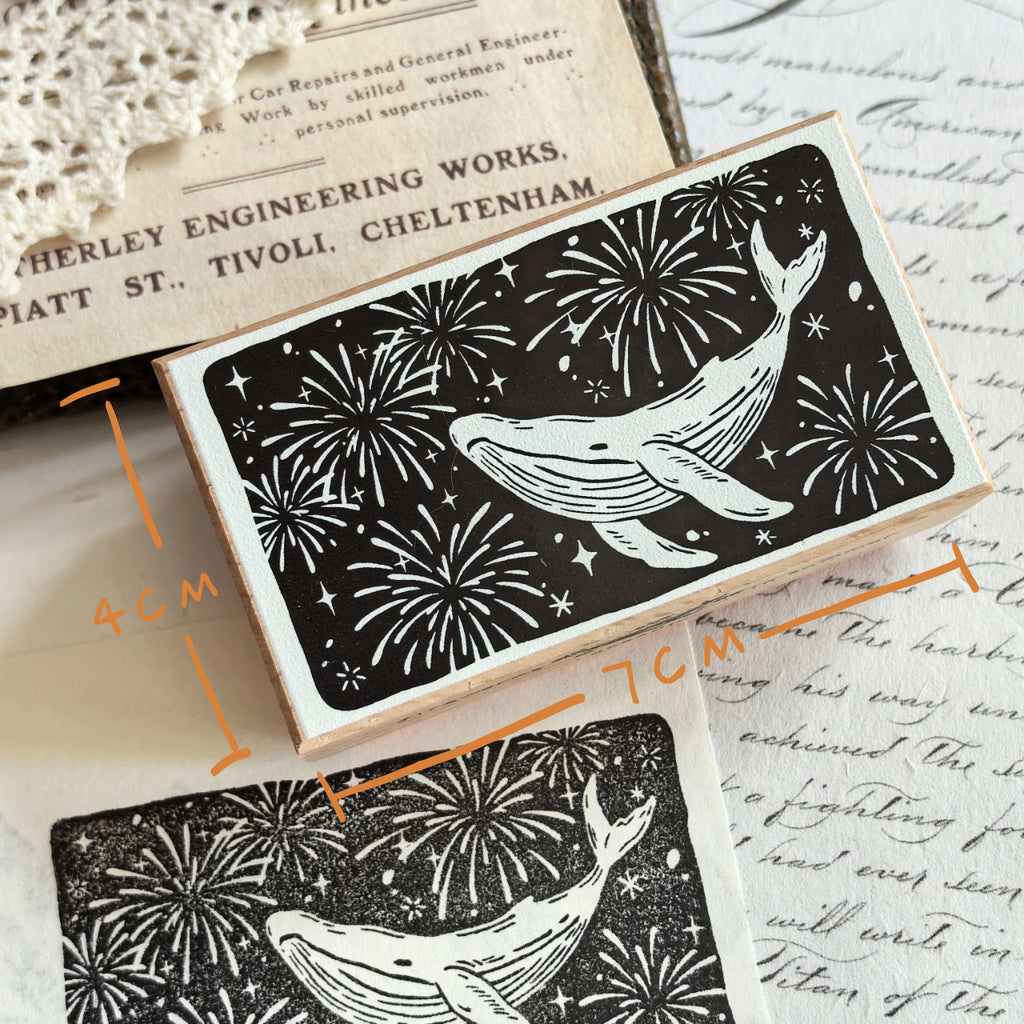 Oceanic Studio: Fireworks in Summer Stamp