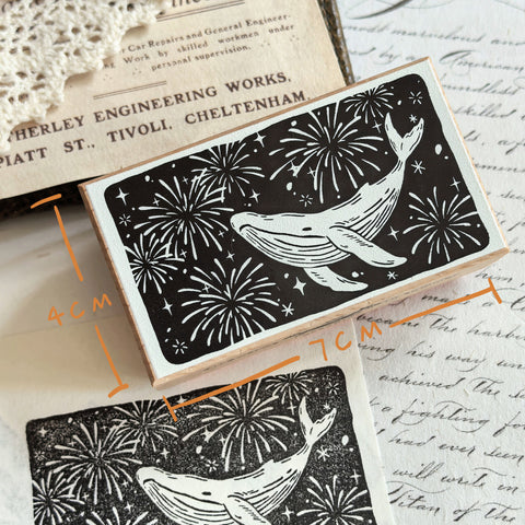 Oceanic Studio: Fireworks in Summer Stamp