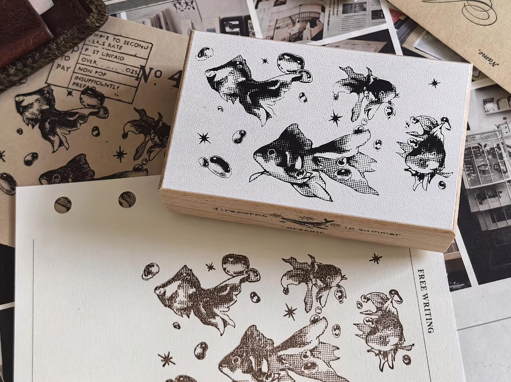 Oceanic Studio: Goldfish Dream Stamp