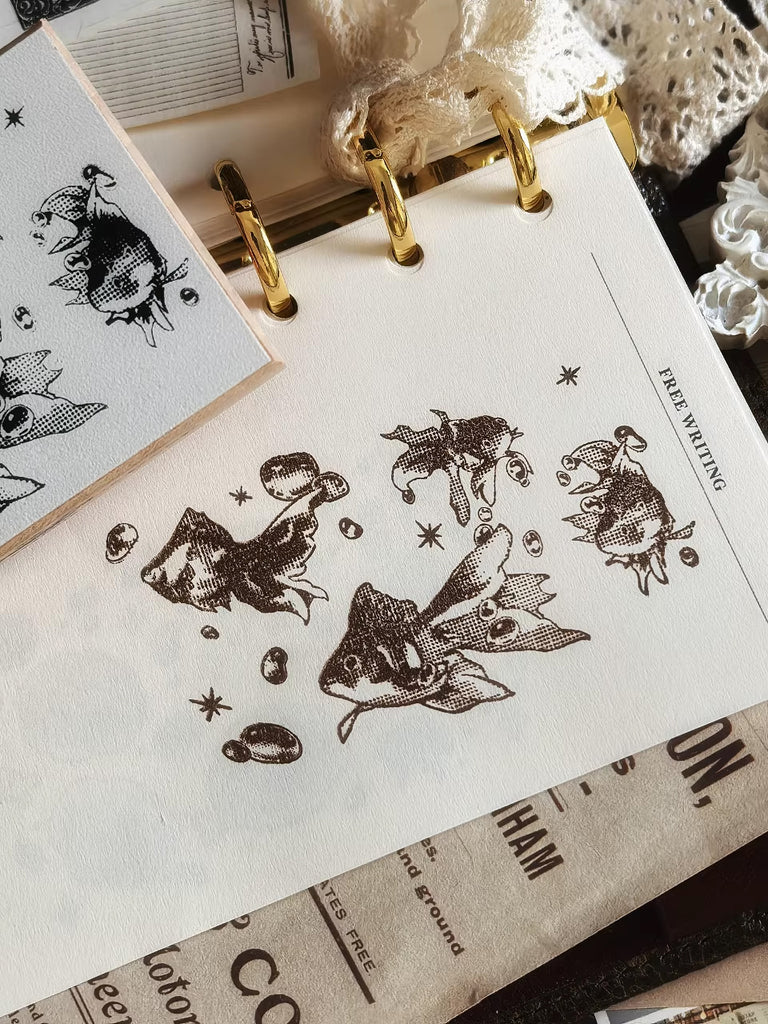 Oceanic Studio: Goldfish Dream Stamp