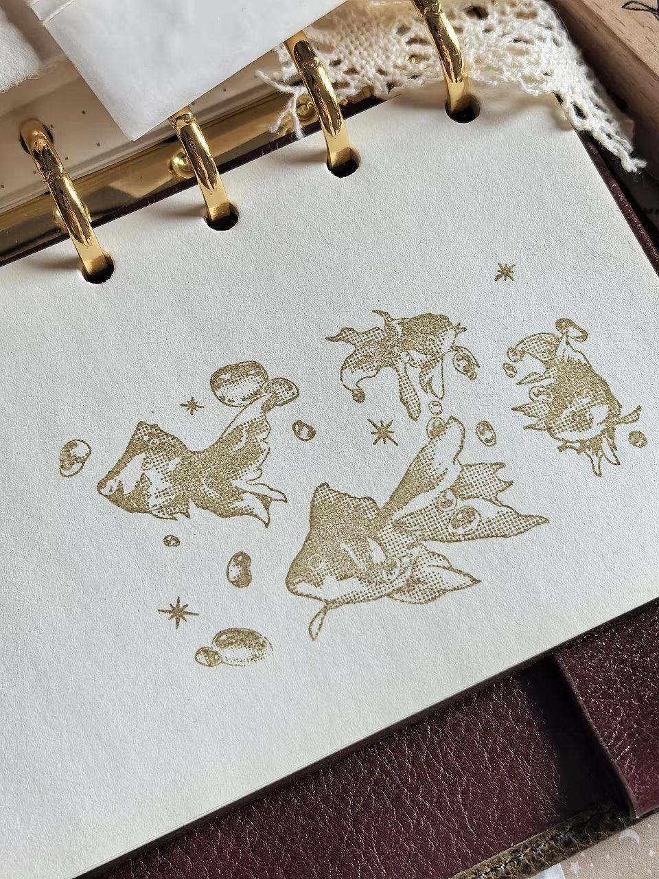 Oceanic Studio: Goldfish Dream Stamp