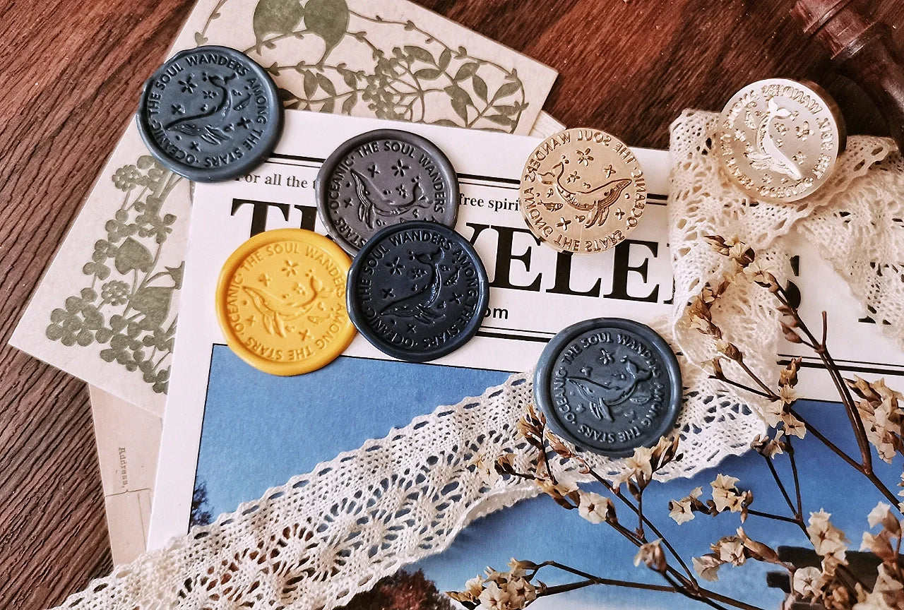 Oceanic Studio Wax Seal Stamp: Wandering Soul