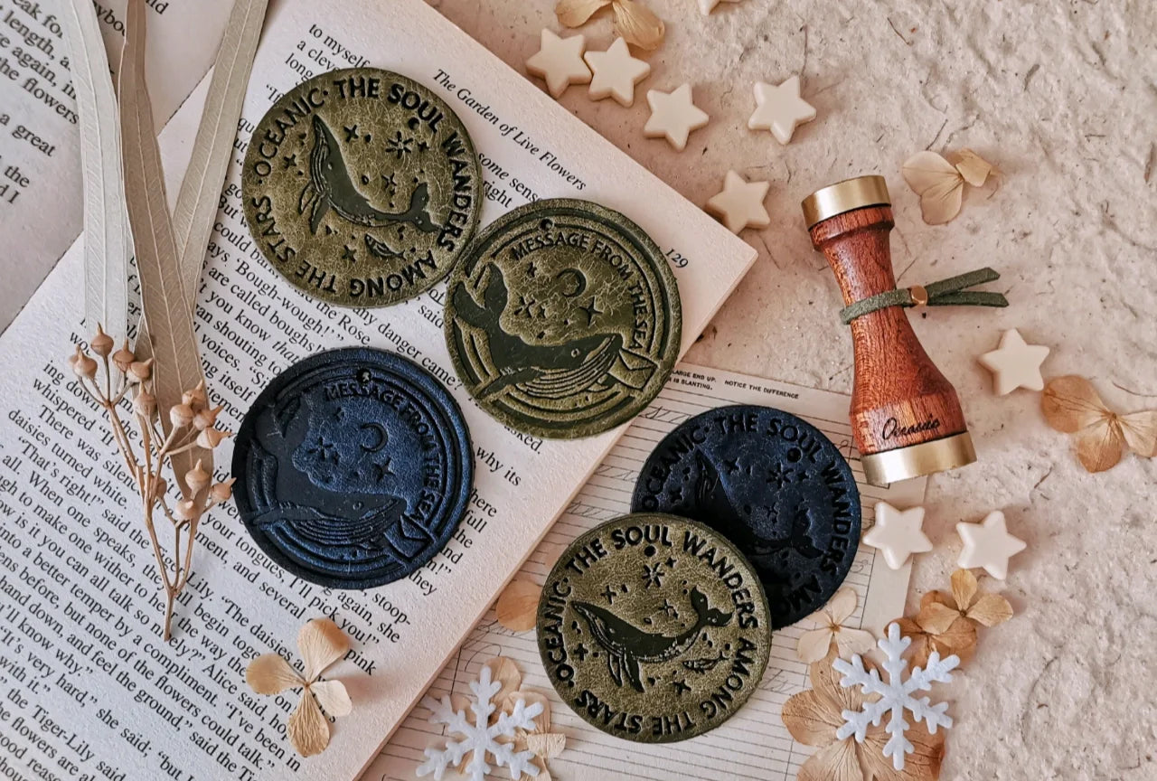 Oceanic Studio Wax Seal Stamp: Wandering Soul