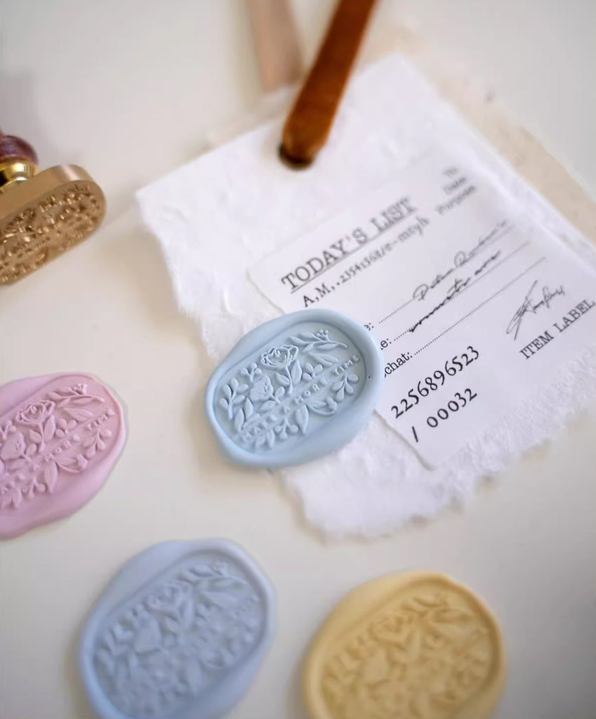 Orange Studio: Flower Season Wax Seal Stamp