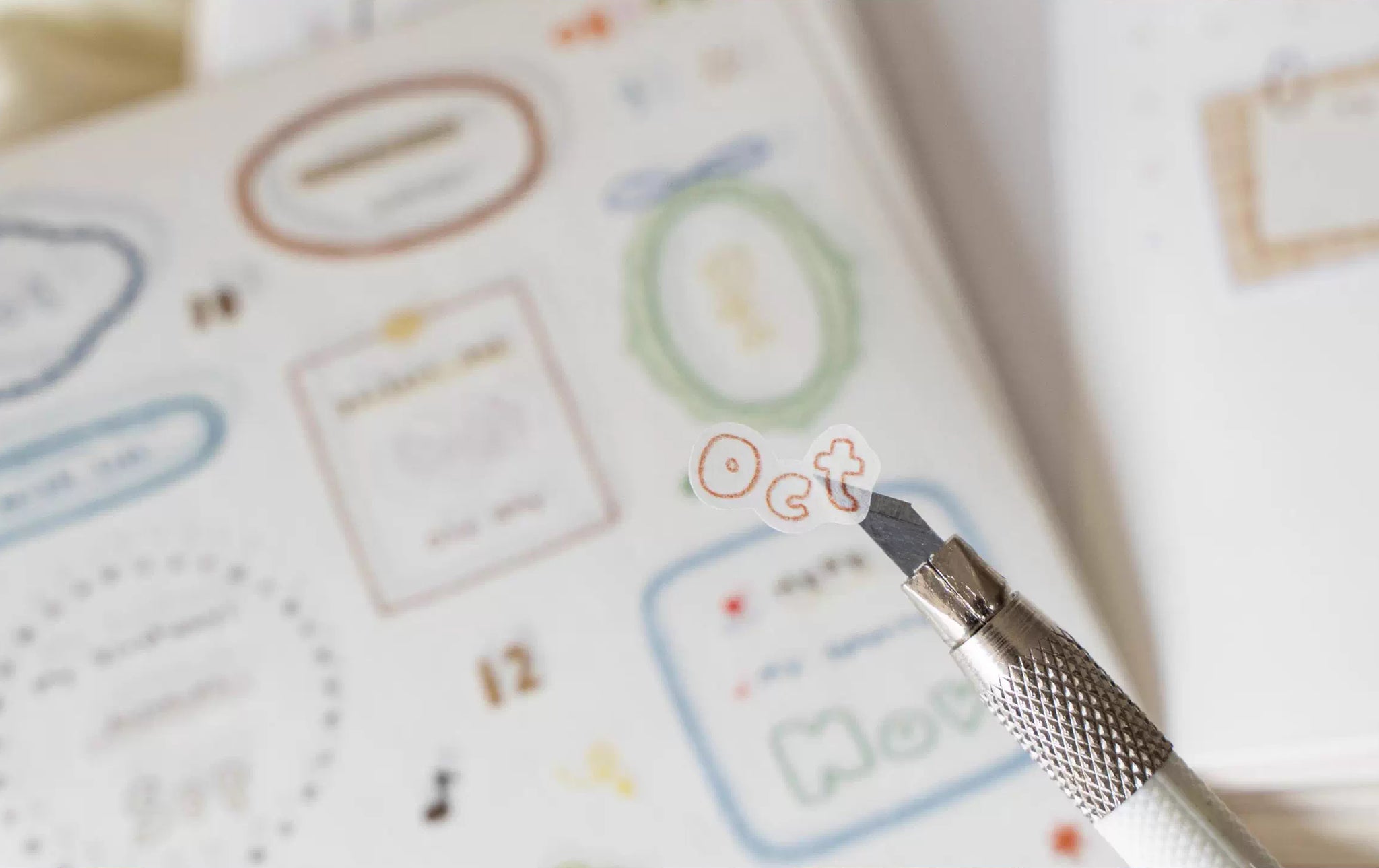 Orange Studio Washi Tape: Memo Notes and Frame Doodles