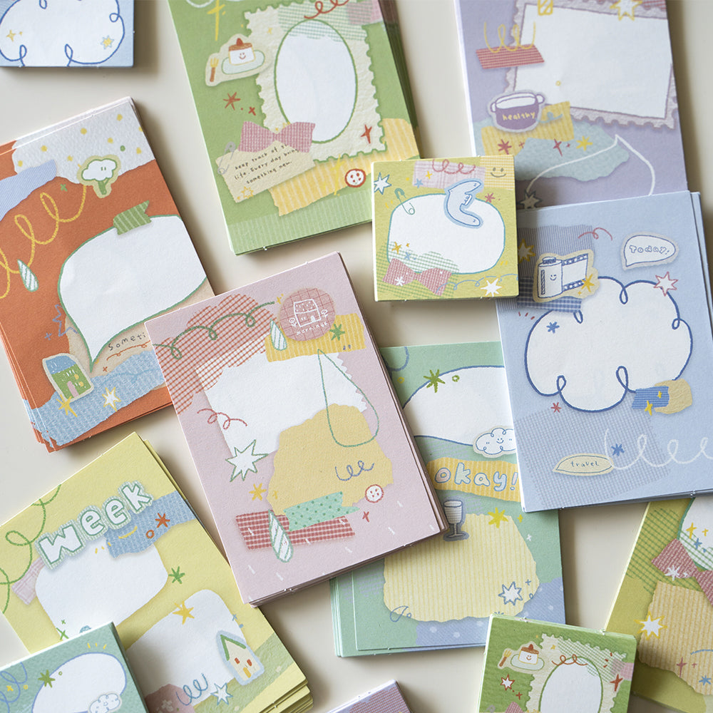 Orange Studio Memo Paper: Doodles