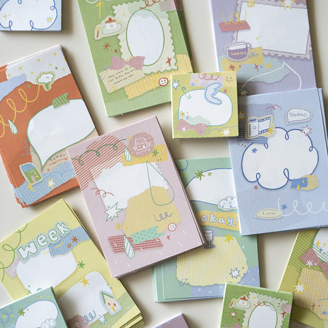 Orange Studio Memo Paper: Doodles