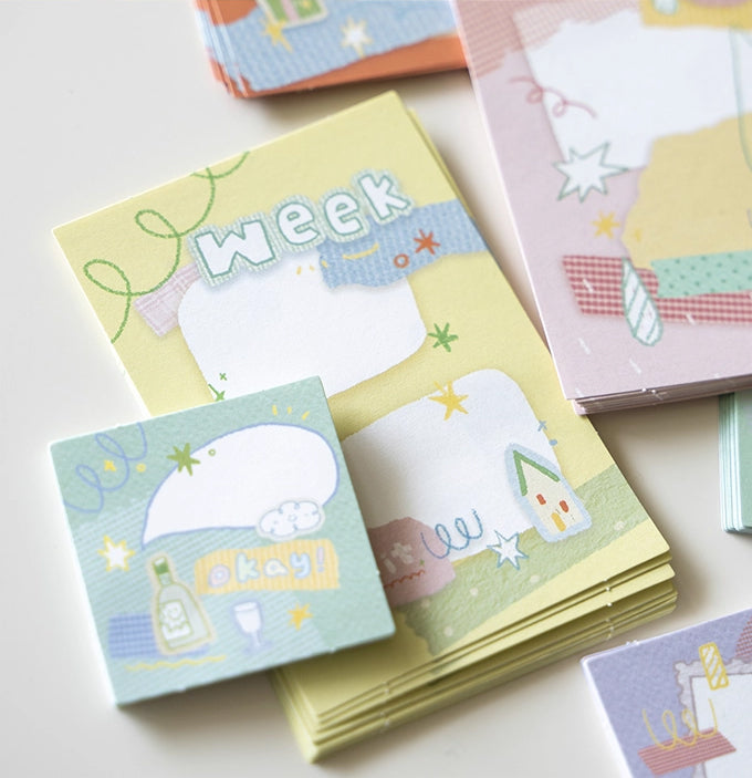 Orange Studio Memo Paper: Doodles